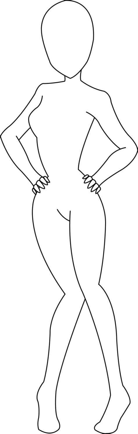 Image details Image size 750x750px 63. . Female body base drawing